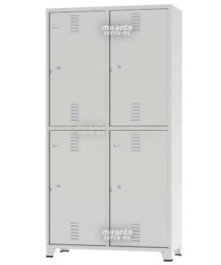 Roupeiro em Aço com 04 Portas Insalubre, NR24 - Mod. 3/4