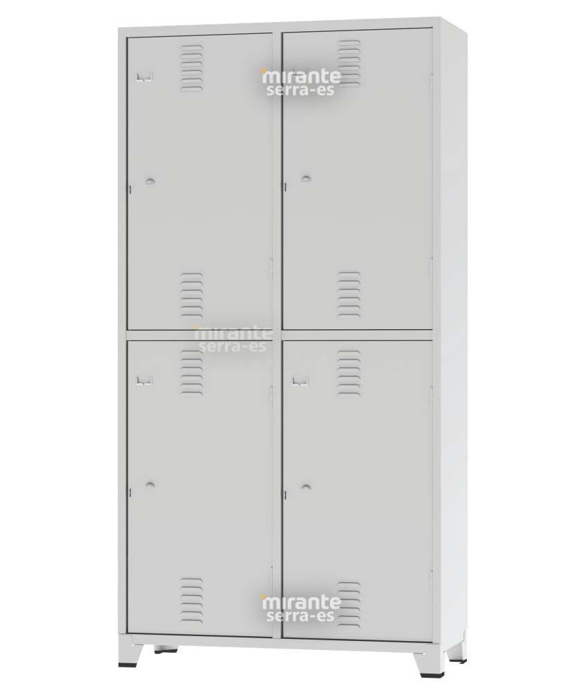 Roupeiro em Aço com 04 Portas Insalubre, NR24 – Mod. 3/4