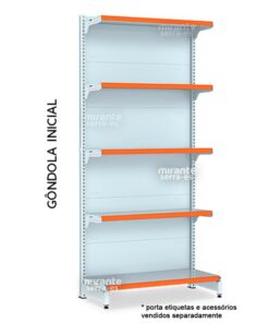 Gôndola Parede Inicial FIT 40 Kg