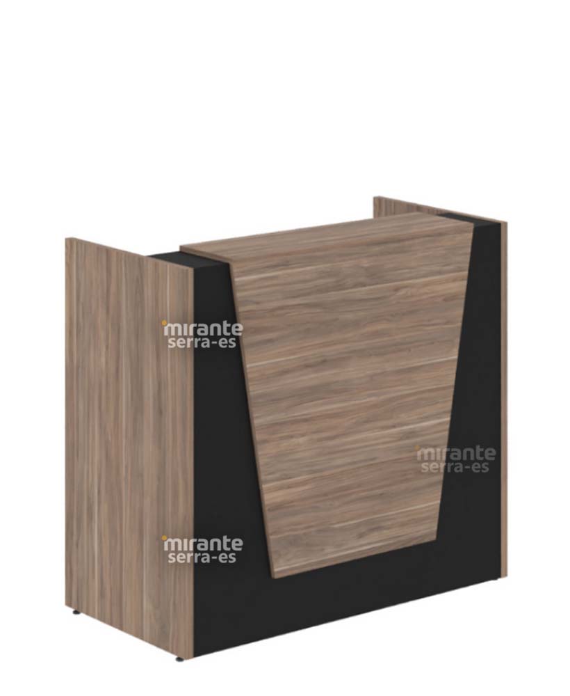 Balcão Recepção Reto Alto – ACS – Calvi com Preto