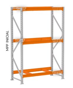 Mini Porta Pallet Inicial 500 Kg por Nível