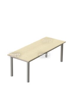 Mesa Refeitório 6 Lugares, Avulso, Estrutura em Aço