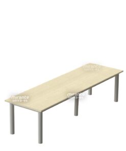 Mesa Refeitório 8 Lugares, Avulso, Estrutura em Aço